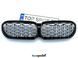 Решітка радіатора BMW 5 G30 / G31 F90 2021+ Diamond chrome (ніздрі, ноздри БМВ G30 Ф90) G30-DIA фото 2