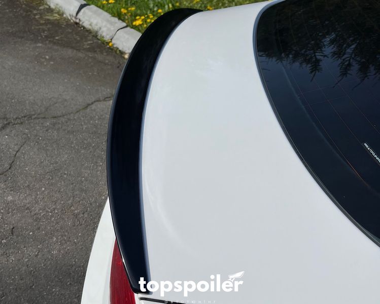 Спойлер багажника Audi A5 8T Sportback 2007-2015 стиль S5 (ABS пластик) сабля Ауді Ауди А5 спортбек (чорний глянець) A5-S5 фото