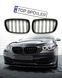 Решітка радіатора BMW 5 F07 GT 2010-2016 стиль М (ніздрі, ноздри БМВ Ф07) чорний глянець F07-M фото 1