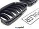 Решітка радіатора BMW 5 F07 GT 2010-2016 стиль М (ніздрі, ноздри БМВ Ф07) чорний глянець F07-M фото 6