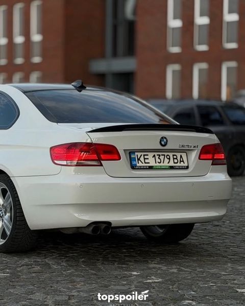 Спойлер багажника BMW 3 E92 2006-2010 стиль М (ABS пластик) БМВ Е92 E92-M фото