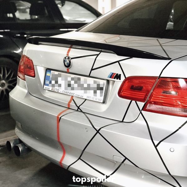 Спойлер багажника BMW 3 E92 2006-2010 стиль М (ABS пластик) БМВ Е92 E92-M фото