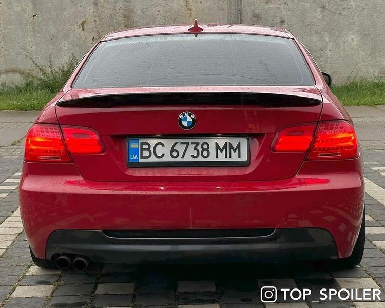 Спойлер багажника BMW 3 E92 2006-2010 стиль М (ABS пластик) БМВ Е92 E92-M фото