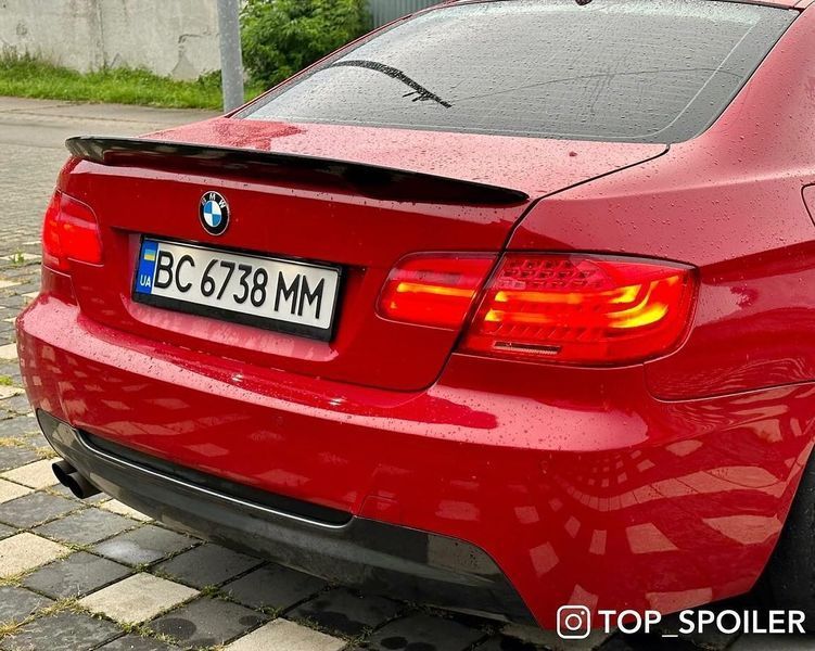 Спойлер багажника BMW 3 E92 2006-2010 стиль М (ABS пластик) БМВ Е92 E92-M фото