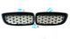 Решітка радіатора BMW 4 F32 / F33 / F36 стиль Diamond (ніздрі, ноздри Ф32 Ф33 Ф36) чорний глянець F32-DIA фото 1