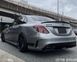 Спойлер багажника Mercedes-Benz C class w205 2014-2019 стиль AMG (ABS пластик) сабля Мерседес 205 (чорний глянець) w205-1 фото 29