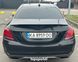 Спойлер багажника Mercedes-Benz C class w205 2014-2019 стиль AMG (ABS пластик) сабля Мерседес 205 (чорний глянець) w205-1 фото 9