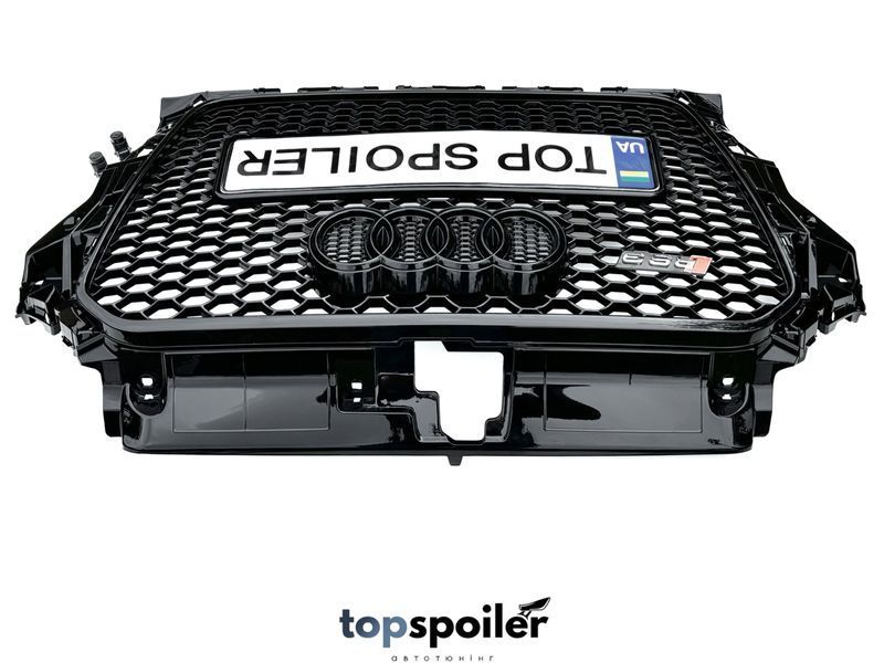 Решітка радіатора Audi A3 2013-2016 в стилі RS3 (решетка Ауди) 8V-RS фото