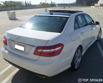 Спойлер заднього скла (бленда) Mercedes-Benz E class w212 2008-2015 (ABS пластик) Мерседес 212-2 фото
