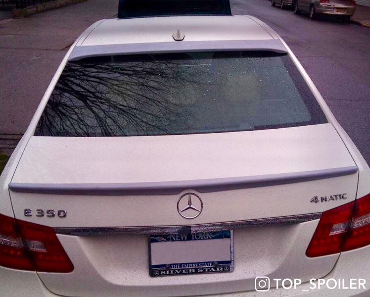 Спойлер заднього скла (бленда) Mercedes-Benz E class w212 2008-2015 (ABS пластик) Мерседес 212-2 фото