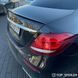 Спойлер багажника Mercedes-Benz E class w213 2016+ (ABS пластик) сабля Мерседес 213 (чорний глянець) w213-1 фото 9