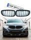 Решітка радіатора BMW 3 F34 GT 2013-2019 стиль М (ніздрі, ноздри БМВ Ф34) чорний глянець F34-M фото 1
