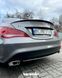 Спойлер багажника Mercedes-Benz CLA class w117 2013-2020 (ABS пластик) сабля Мерседес ЦЛА 117 (чорний глянець) W117 фото 2