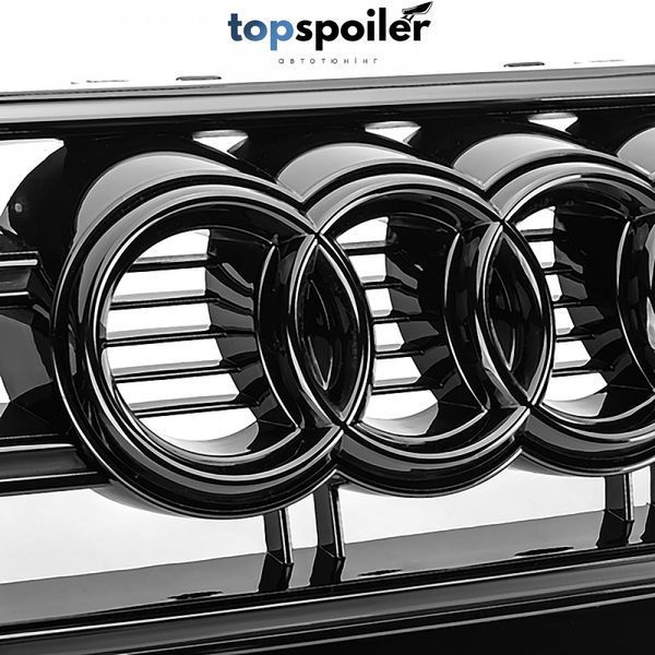 Решітка радіатора Audi A4 B9 2015-2020 в стилі S4 (решетка Ауди) A4-B9-S4 фото