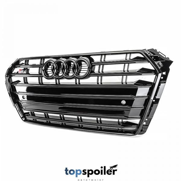 Решітка радіатора Audi A4 B9 2015-2020 в стилі S4 (решетка Ауди) A4-B9-S4 фото