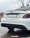 Спойлер багажника Mercedes-Benz C class w205 2014-2019 стиль C63 (ABS пластик) сабля Мерседес 205 (чорний глянець) W205-C63 фото 3