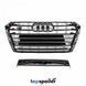 Решітка радіатора Audi A4 B9 2015-2020 в стилі S4 (решетка Ауди) A4-B9-S4 фото 1