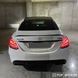 Спойлер багажника Mercedes-Benz C class w205 2014-2019 стиль C63 (ABS пластик) сабля Мерседес 205 (чорний глянець) W205-C63 фото 10