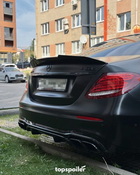 Спойлер багажника Mercedes-Benz E class w213 2016+ стиль PSM (ABS пластик) дактейл Мерседес 213 W213-PSM фото