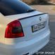 Спойлер багажника Skoda Octavia A5 2006-2014 (ABS пластик) сабля Шкода Октавія А5 (чорний глянець) OC-A5 фото 8