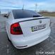 Спойлер багажника Skoda Octavia A5 2006-2014 (ABS пластик) сабля Шкода Октавія А5 (чорний глянець) OC-A5 фото 10